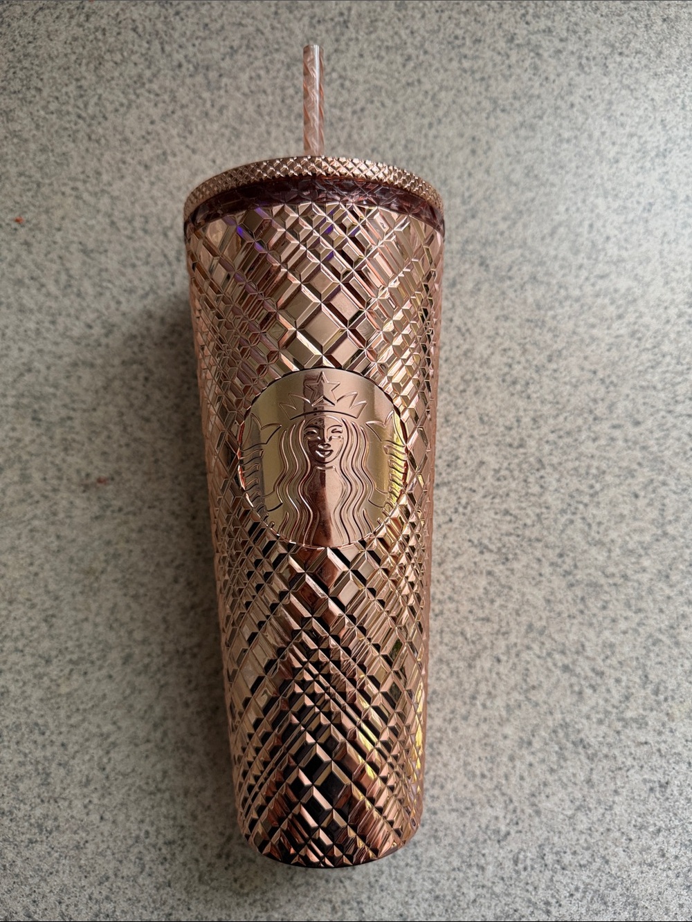 Starbucks rose gold venti tumbler